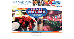 Desktop Screenshot of houseofwingslaverne.com